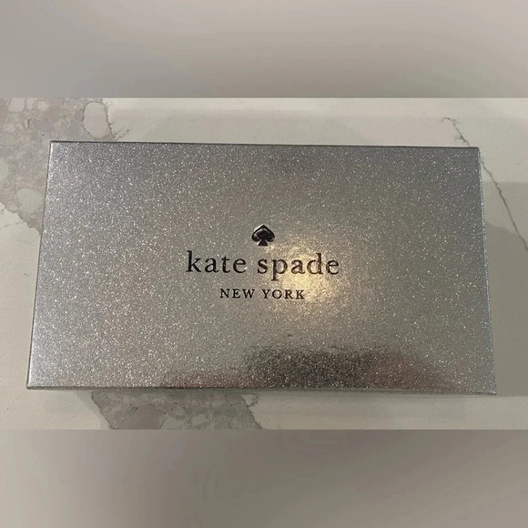 KATE SPADE Convertible Black Glitter Crossbody/Clutch Handbag NEW in gift box - Picture 4 of 12